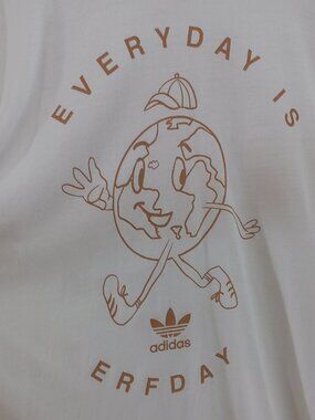 ADIDAS every day is erf day graphic t shirt